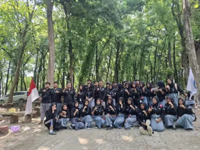Kegiatan LDKS di Wana wisata Kedungombo 