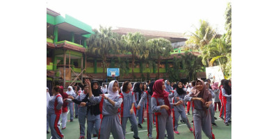 Kegiatan Senam Bersama Setiap Hari Selasa dan Jum'at